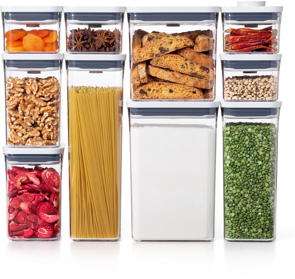 OXO Good Grips POP 2.0 10 piece airtight pantry container set
