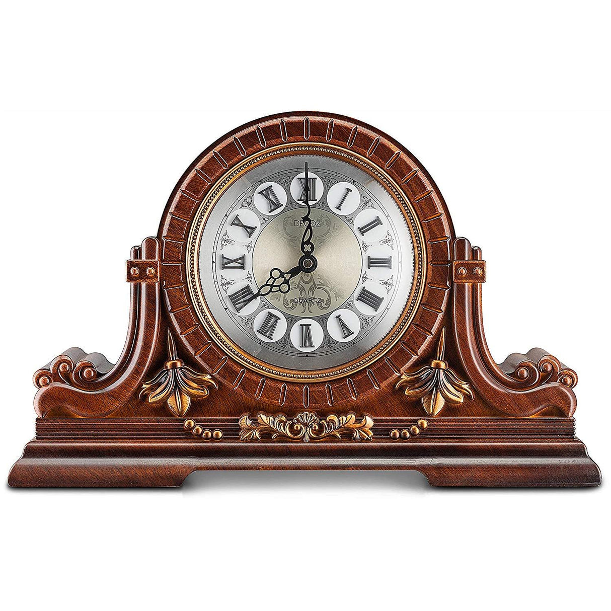 Decodyne vintage mantel clock with Roman numerals