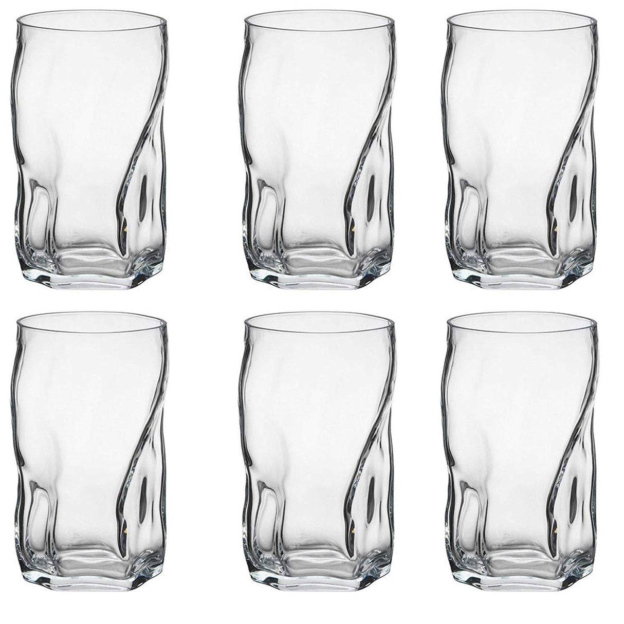 Bormioli Rocco - Sorgente Shot Glass - Set van 6 glazen - 70 ml - Clear Glass