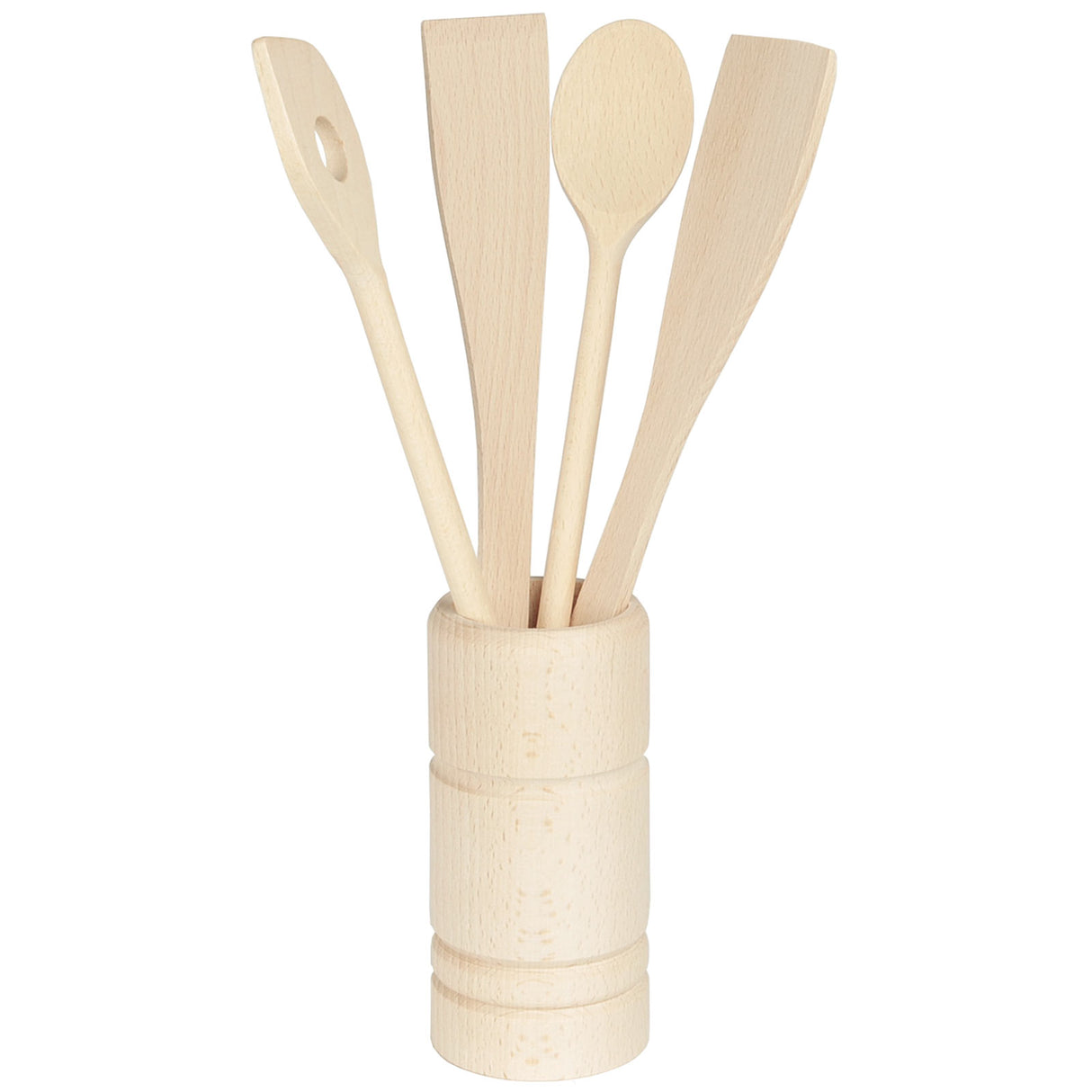 Kitchen Tools 4 Beech Kitchen Tools With Holder