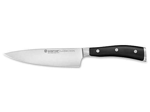 Wüsthof Classic Ikon Kochmesser - Schwarz 16 cm (6")