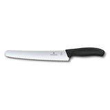 Victorinox Swiss Classic Pain and Pastry Couteau - Black - Blade 22 cm