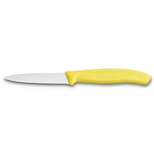 Victorinox Paring Knife With Ultra-Sharp Blade - Swiss Classic Paring Knife - Yellow - Blade 8 Cm