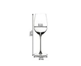 Riedel Veritas Riesling Glass, ensemble de 2