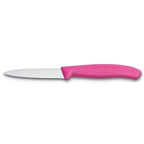 Victorinox Paring Knife With Ultra-Sharp Blade - Swiss Classic Paring Knife - Pink - Blade 8 Cm