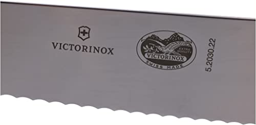 Victorinox Chef Knife 25 Cm Blade Length Rosewood Handle Brown