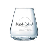 Luminarc Highball Glass Sunset 55 Cl Set Of 4