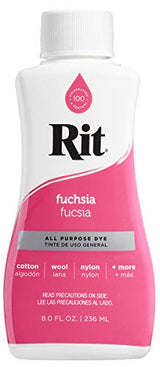 Rit Liquid Dye - 8Oz Fuchsia