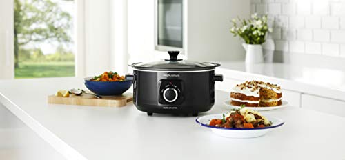 Morphy Richards 460012EER Slow Cooker Sear and Stew 3.5L Black (EU Plug)