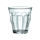 Duralex 6 gobelets en verre trempé Picardie 13Cl - 6,9xh7,2cm