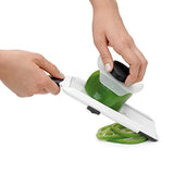 Oxo Good Grips Mandoline Slicer, White/Black & Good Grips Soft Adreged Can Opener