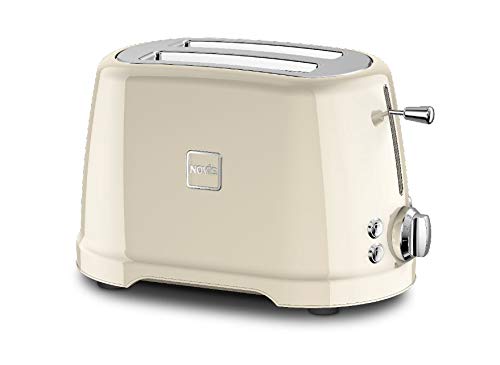 Novis T2 Toaster with 2 Slots - Cream