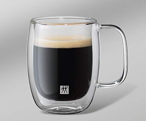 ZWILLING Sorrento Double-walled glass with handle, Double espresso (set of 2) - 130 ml