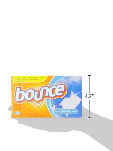 Bounce Fabric Softener Sheets Outdoor Fresh Scent 40 Count