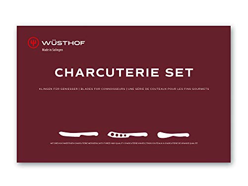 Wusthof Charcuterie Set With Elegant Plum Wood Handles