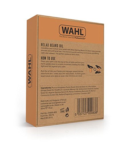 Wahl Beard Huile - Détendez-vous 30 ml