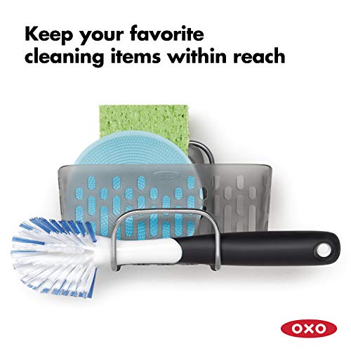 OXO Good Grips Stronghold Suction Sinkware Organizer - Grijs Eén maat