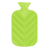 Fashy Hot water bottle single ribbed Neon Green