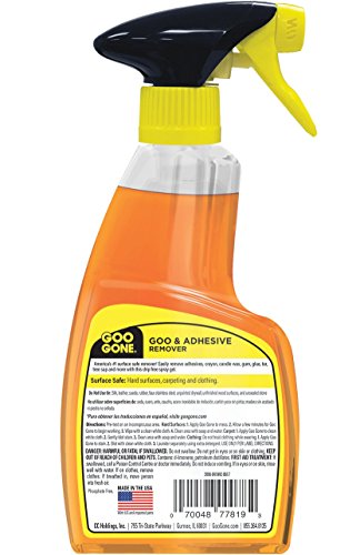 Goo Gone Adhesive Remover Spray 12 oz. Gel – Homeplace