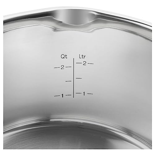 Zwilling Trueflow 9-teiliges Kochgeschirr-Set, 5-teilig, rund, Edelstahl