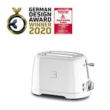 Novis T2 Toaster mit 2 Schlitzen – Weiß