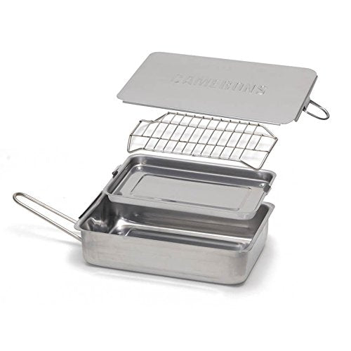 Camerons Gourmet Mini Stainless Steel Smoker 28,5x17x7,5