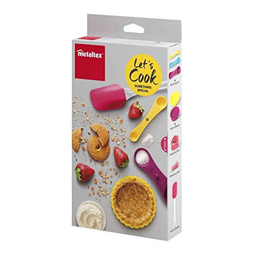 Metaltex 'Lets Cook' Starter-Set Erdbeer-Tartelette-Box 4-teilig