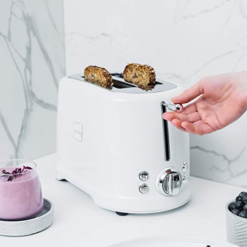 Novis T2 Toaster mit 2 Schlitzen – Weiß