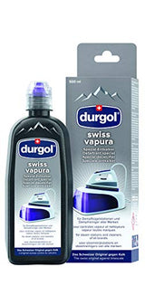 Durgol Swiss Vapura Descaler pour les systèmes de repassage à vapeur, 500 ml