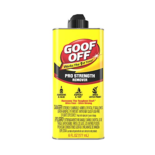 Disqueur de peinture séchée à la goof off 6 oz. 177 ml