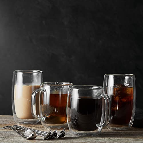 ZWILLING Sorrento Doppelwandiges Glas Kaffee (Set von 2) - 200 ml