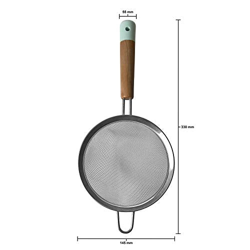 Jamie Oliver roestvrijstalen zeef 14 cm