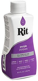 Rit Liquid Dye - 8Oz Purple