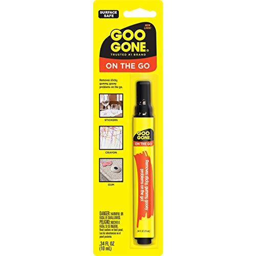 Goo Gone On The Go Pen - 0.34 Oz 10 Ml - Adhesive Removing Pen