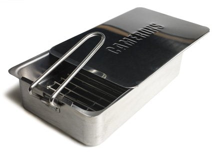 Camerons Gourmet Mini Stainless Steel Smoker 28,5x17x7,5