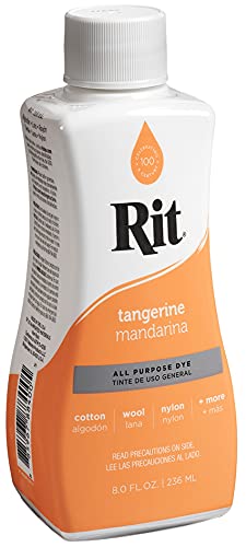 Rit vloeibare kleurstof - 8Oz mandarijn