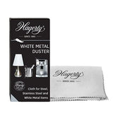 Hagerty White Metal Duster 55x36cm