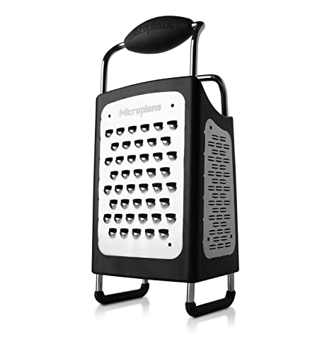 Microplane Rasp "Box Grater" zwart, 4 functies