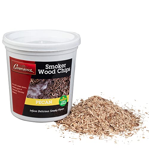 Barbecue Smoking Fine Wood Chips Pecan 0,5L 100% Natural