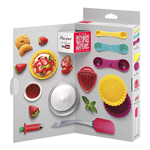 Starter Metaltex 'Let's Cook' Set Strawberry Tartelette Box 4 pièces