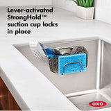 OXO Good Grips Stronghold Suction Sinkware Organizer - Grijs Eén maat