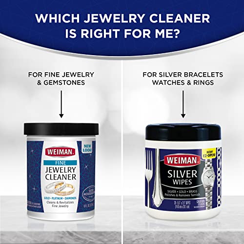 Weiman Jewelry Cleaner Liquid Restores Shine and Brilliance 7 fl. oz Homeplace
