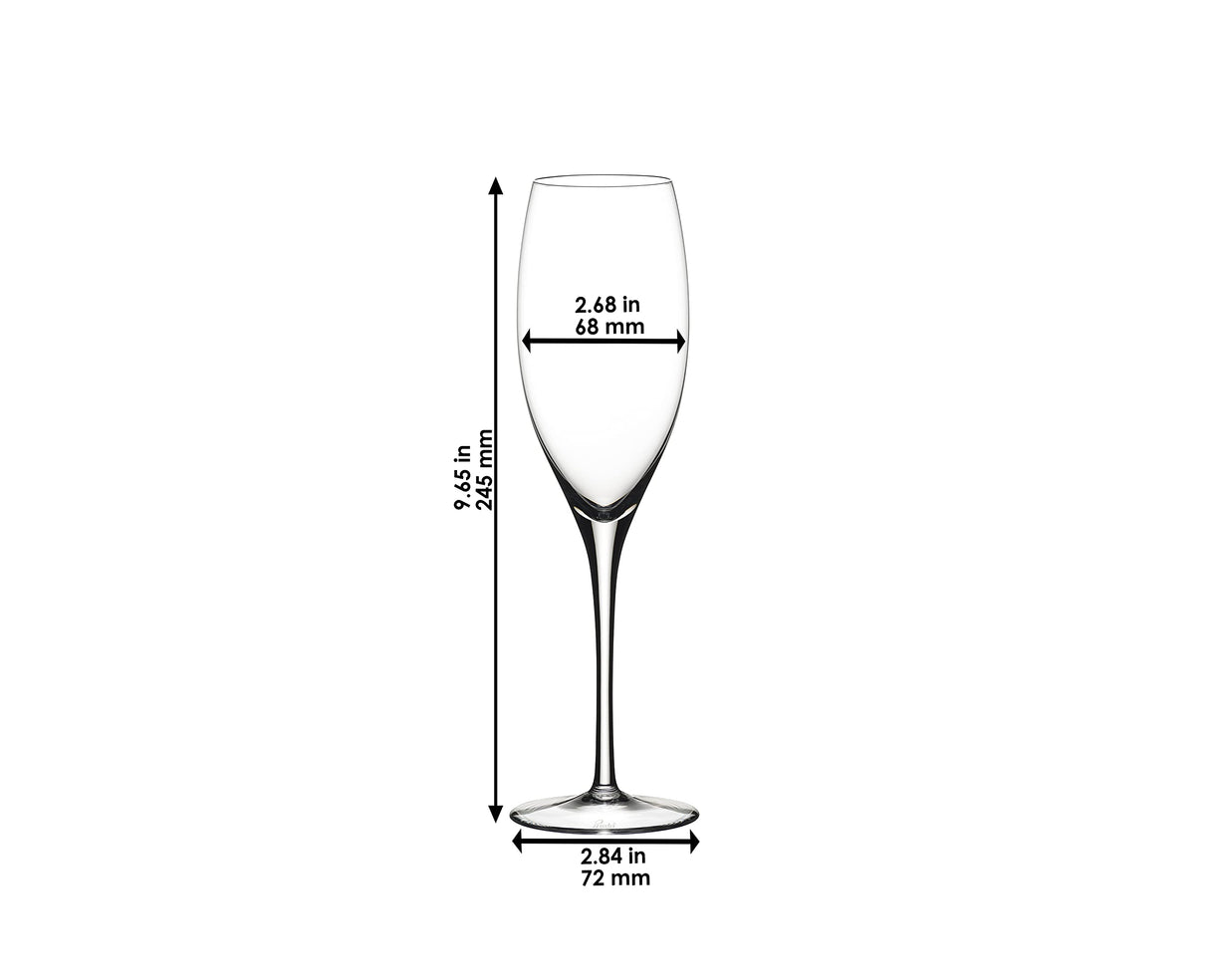 Verre de vin de sommeliers Riedel, célibataire, clair