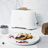 Novis T2 Toaster mit 2 Schlitzen – Weiß