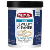 Weiman Jewelry Cleaner Liquid - Restaure Shine and Brilliance 7 Fl. Oz.