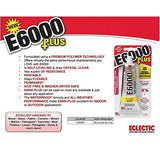 E6000 Plus hobbylijm lijm 26,6 ml