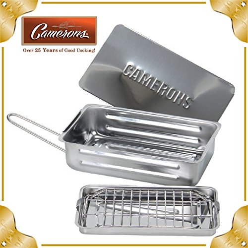 Camerons Gourmet Mini Stainless Steel Smoker 28,5x17x7,5