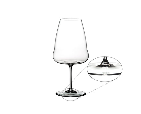 Riedel 1234/15 Winewings Riesling-Weinglas, einzelner Stiel, klar