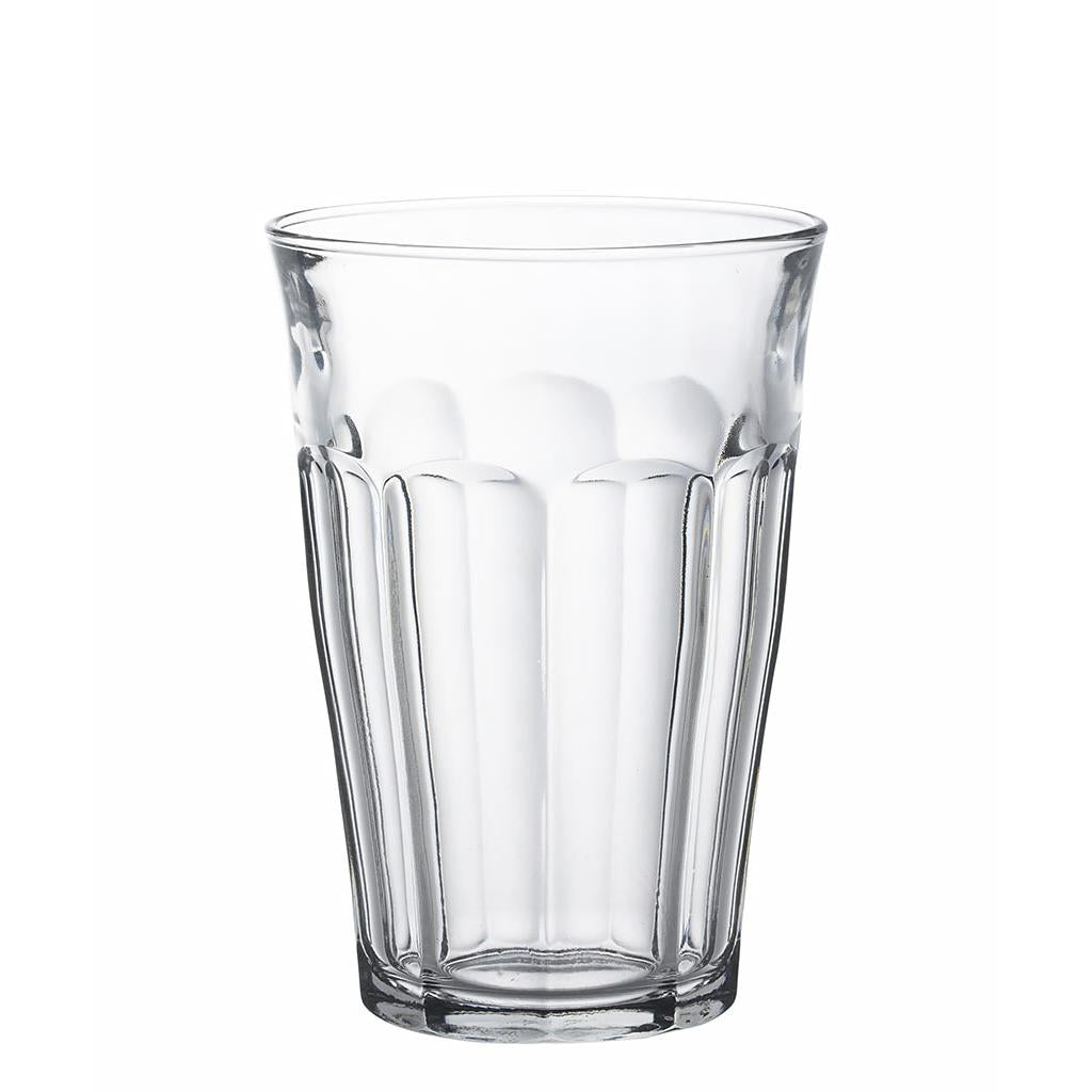 Duralex 6 gobelets en verre trempé Picardie 36cl - 8,8xh12,4cm