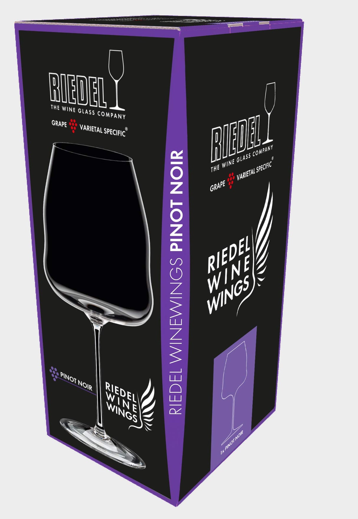 Riedel 1234/07 Verre de vin Pinot Noir, tige unique, transparent